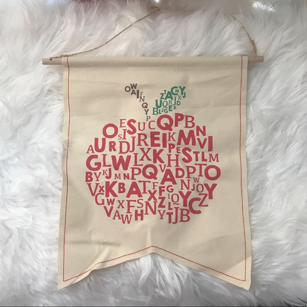 Apple 🍎 Teacher ABCs Wall Hanging Decor - Picture 2 of 4